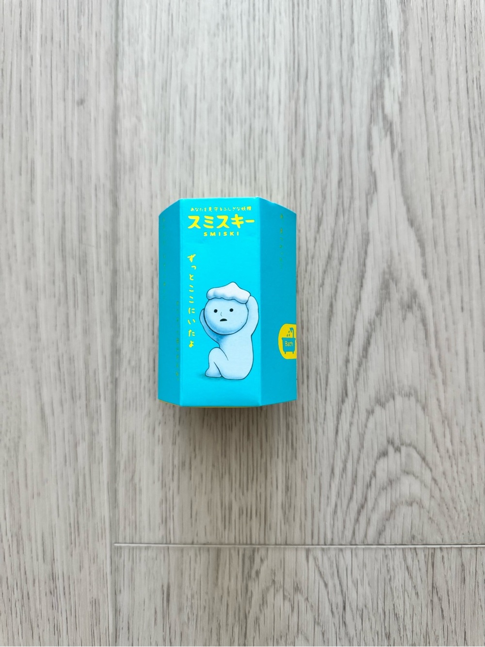 Smiski Bath - Cute Blue Character for Bath Time